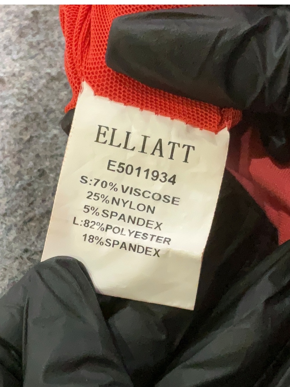 Elliatt “Glasshouse” Coral High-Low Mermaid Hem Sleeveless Dress Size M - Picture 5 of 5